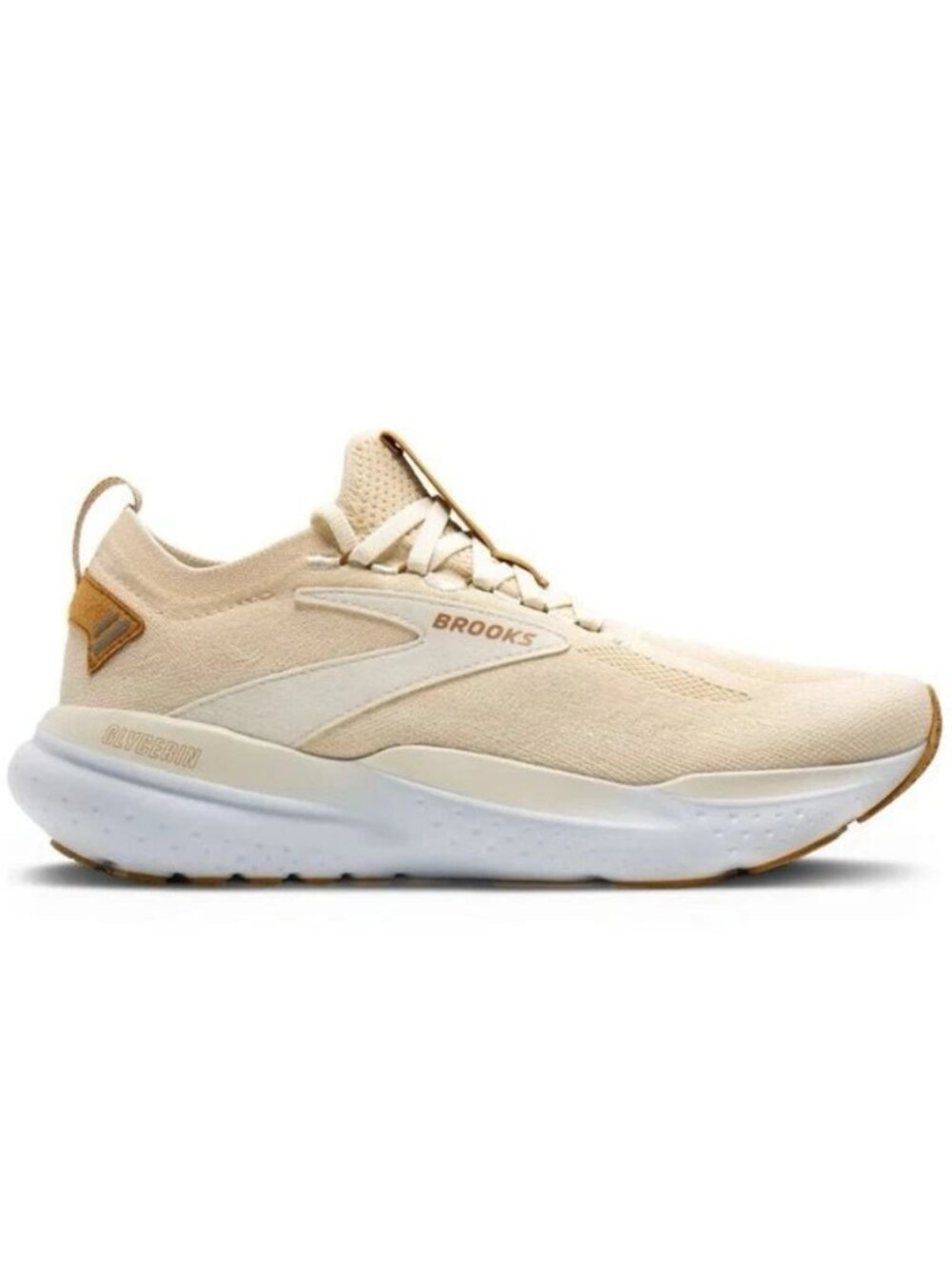 Brooks Women's Glycerin StealthFit 21 Marshmallow Sneakers Running Shoes Sz 8.5